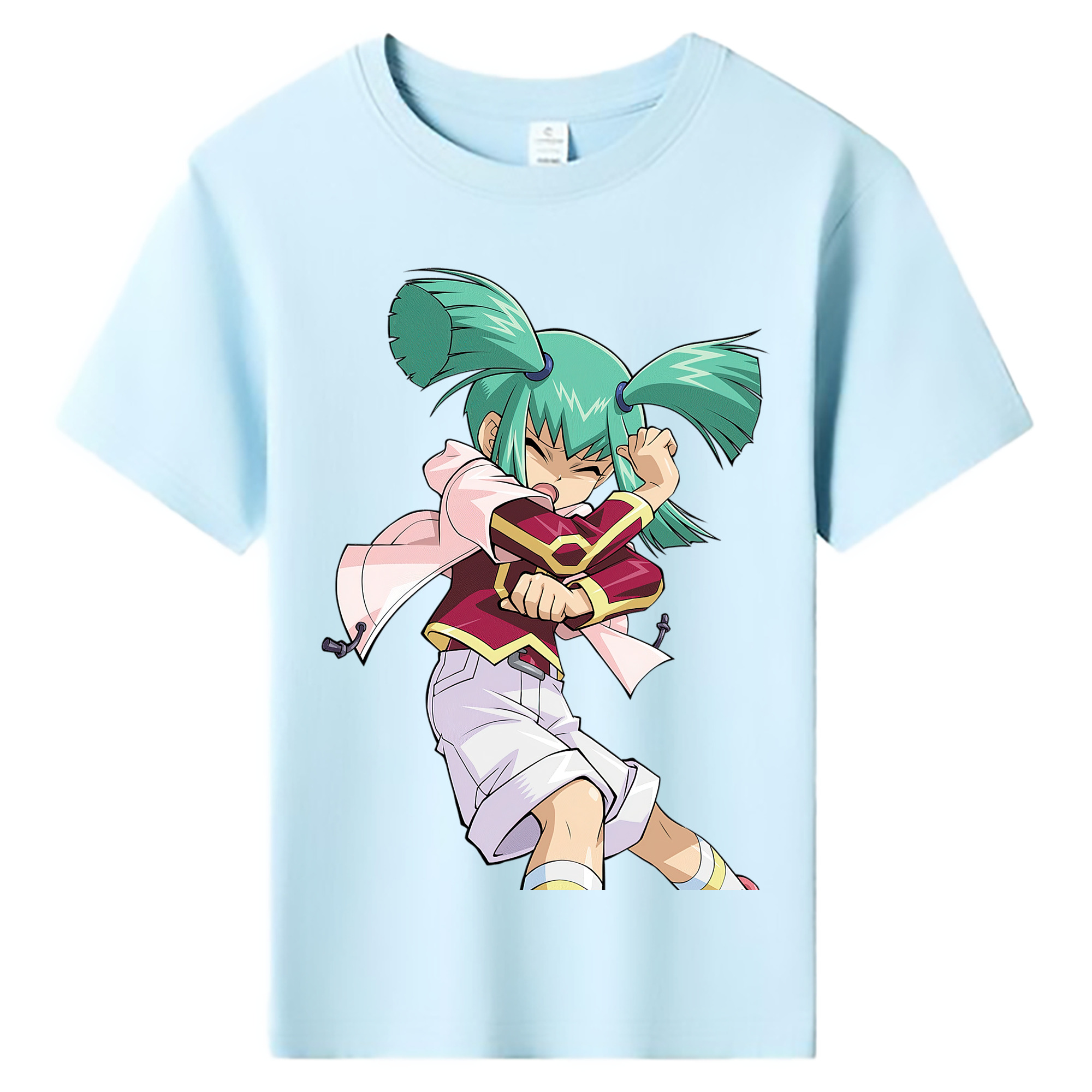 （画像用） 遊☆戯☆王 Yu-Gi-Oh! 綿100％キッズTシャツ（フロントプリント）